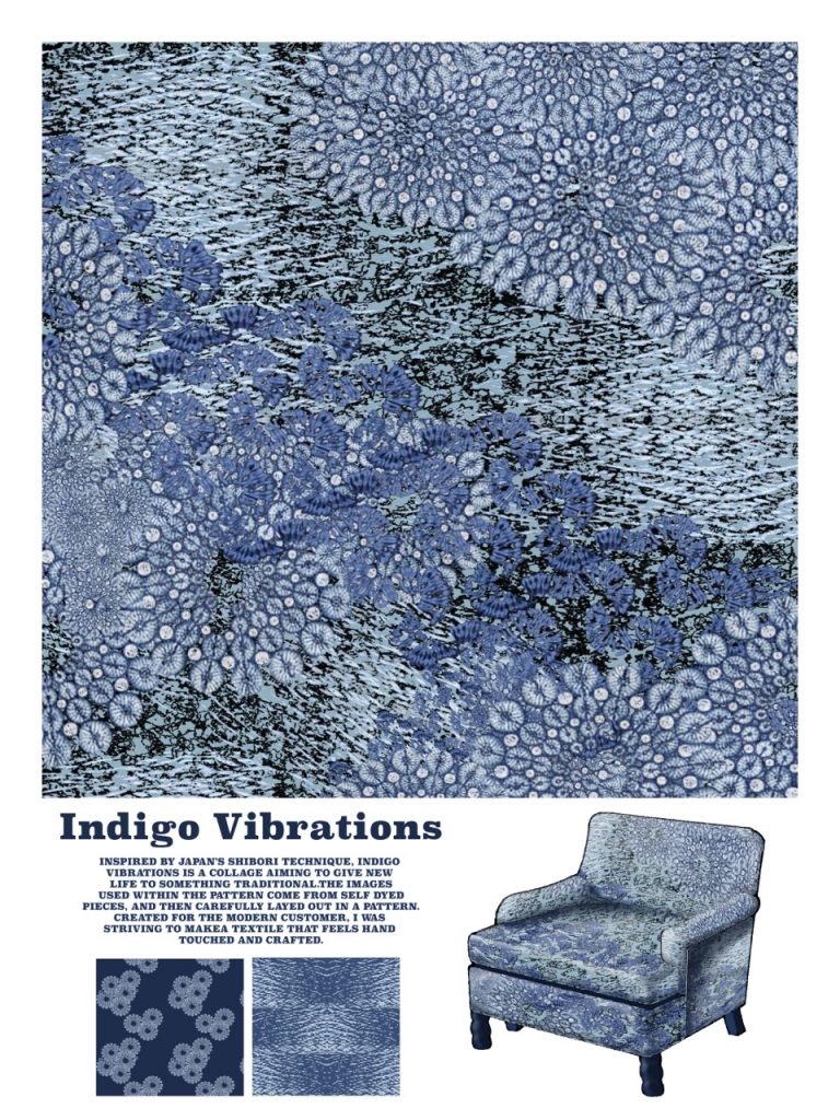 indigo pattern designs