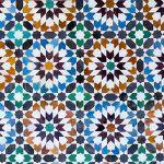 geometric patterned tile