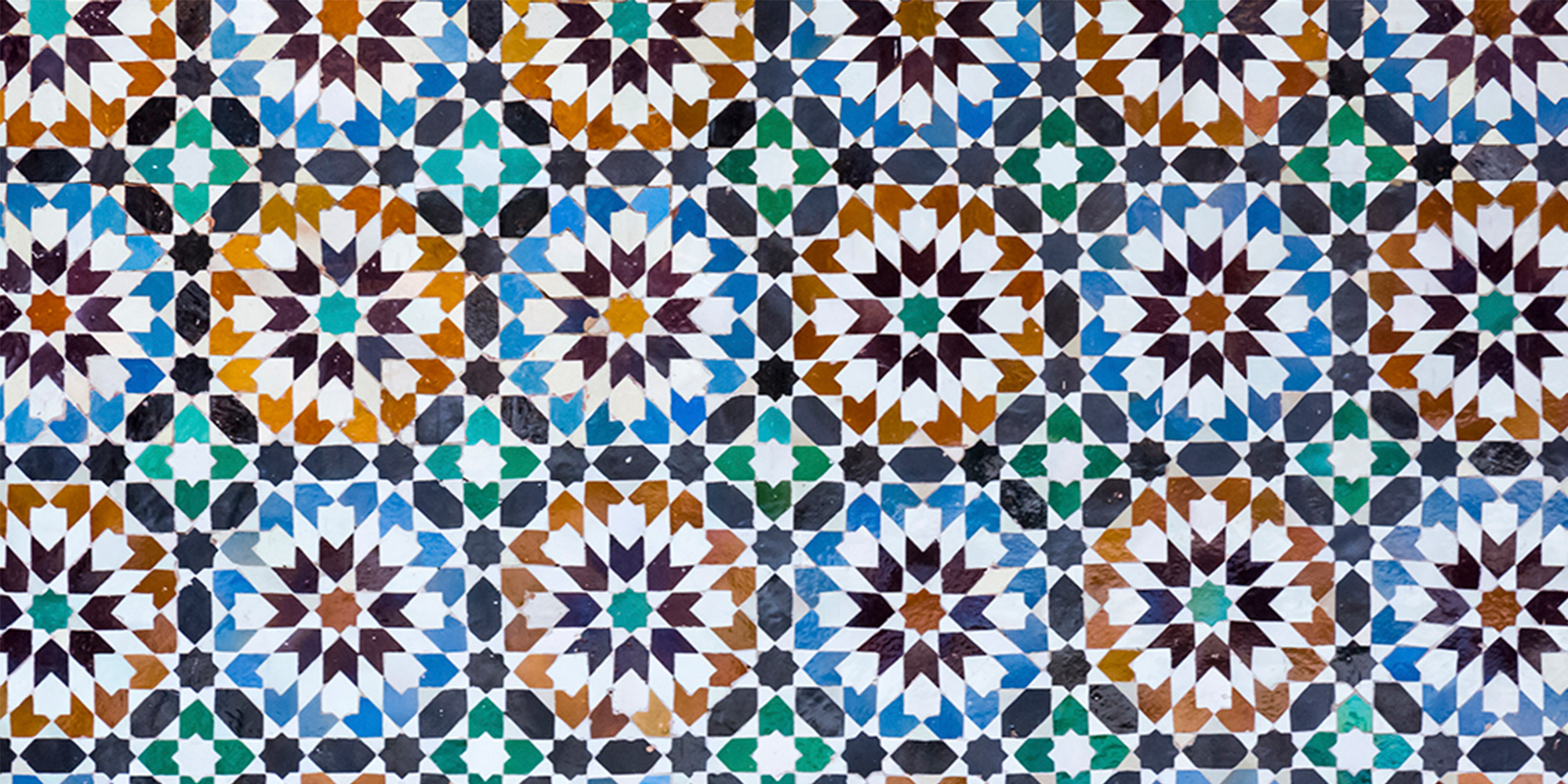 geometric patterned tile
