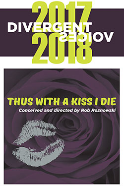 Thus with a kiss i die poster 