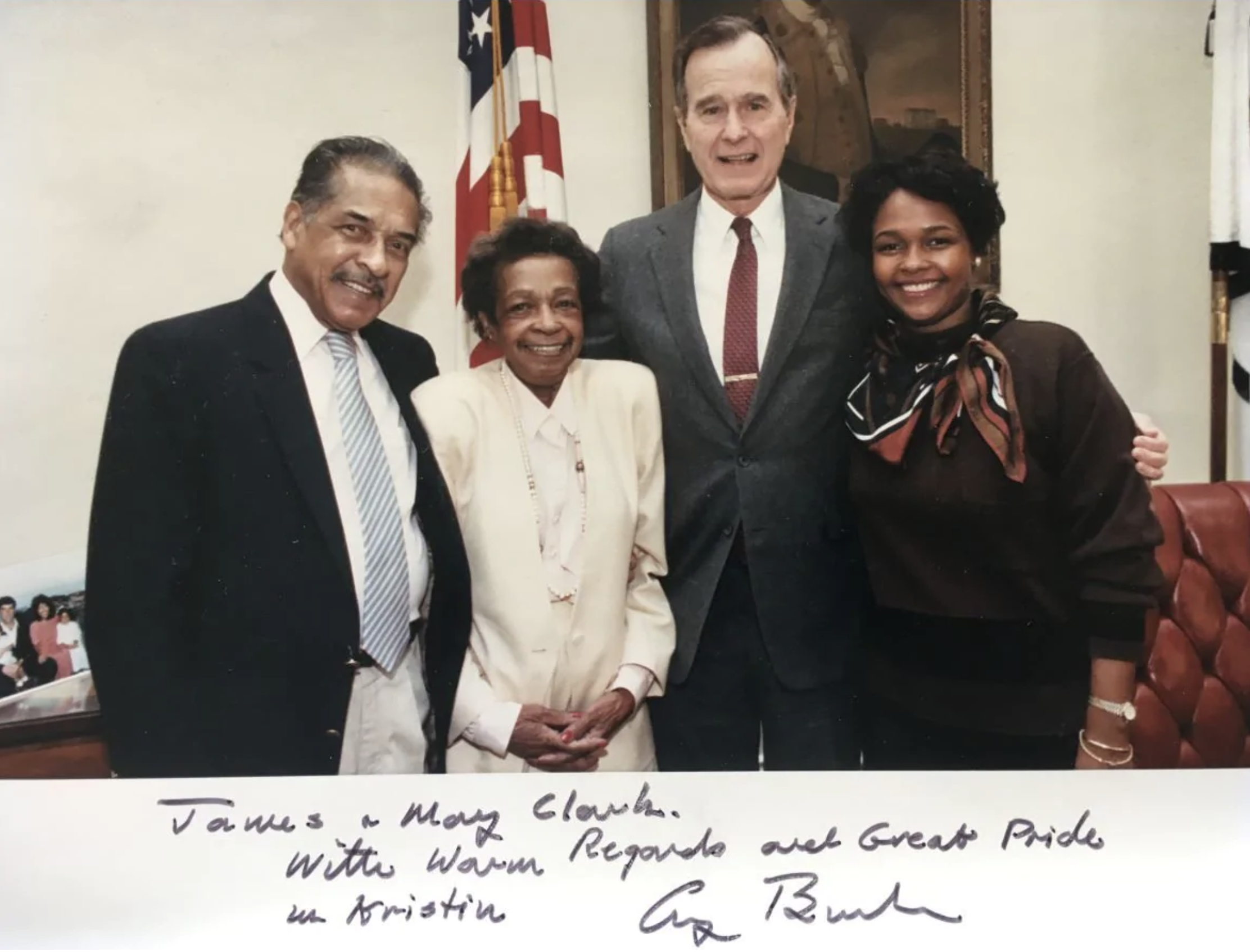 Read more about the article Alumna Reflects on Work and Friendship with President George H.W. Bush