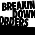 Black and white graphic titled "Breaking Down Borders"