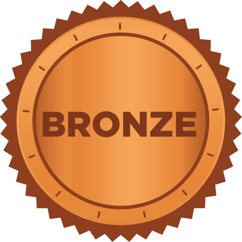 icon of a bronze badge