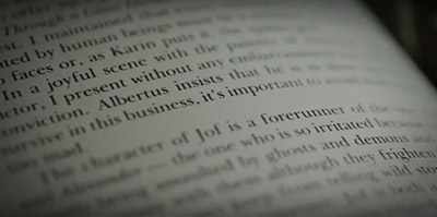 closeup image of a page in a book