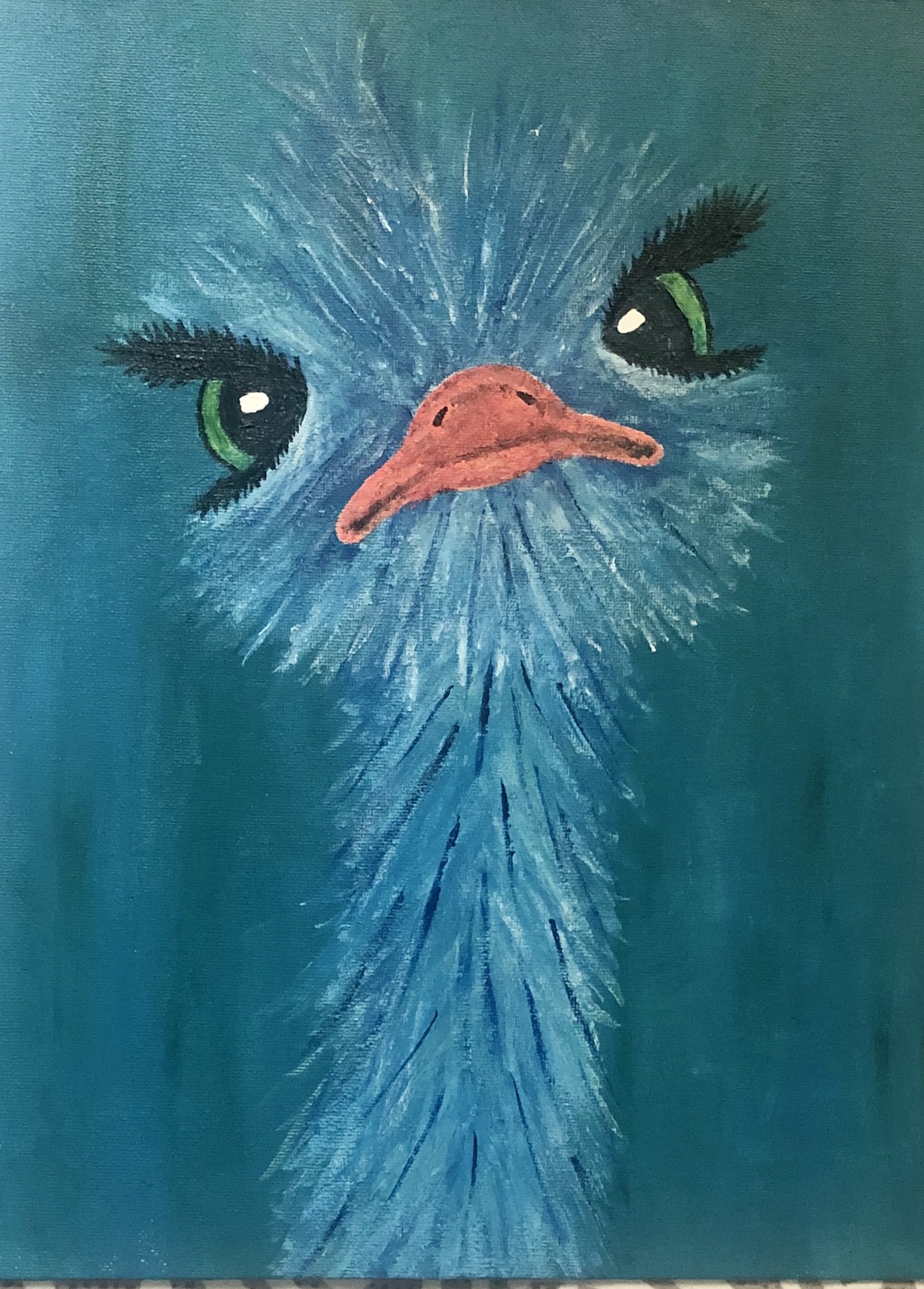 painting of a bird