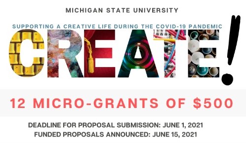 CREATE! Micro-Grant Program Now Accepting Proposals