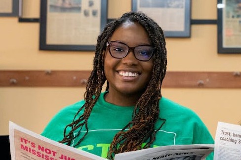 Read more about the article Student’s Resume Includes National Award, Prestigious Internship, and State News Editor-in-Chief