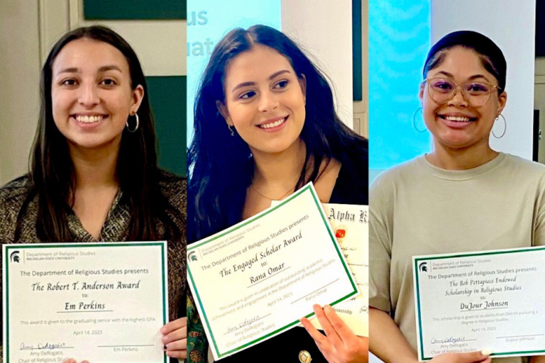 Religious Studies Department Presents Its Annual Student Awards